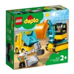 Teherautó és lánctalpas exkavátor (LEGO Duplo, 10931)