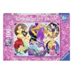 Disney hercegnők, 100 db-os XXL puzzle (Ravensburger, 10796)