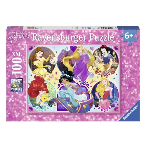 Disney hercegnők, 100 db-os XXL puzzle (Ravensburger, 10796)