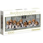 Clementoni Panorama 1000 - Beagle kiskutyák (Beagles) 39435