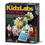Matek mágia, matematika tanulást segítő készlet feladatlapokkal, számológéppel (4M)