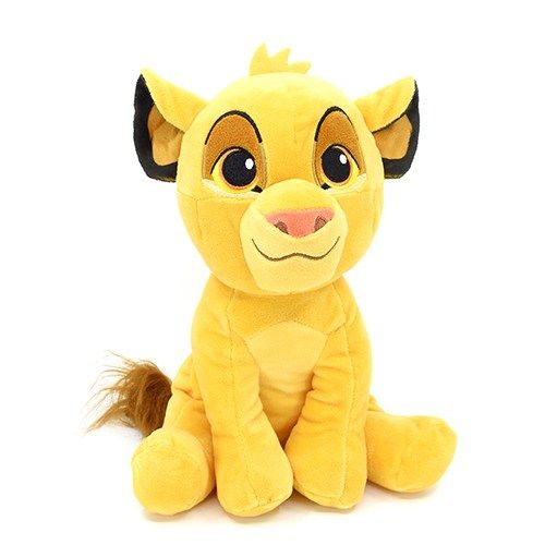 Az Oroszlánkirály: Fiatal Simba, ülő oroszlán plüss, 28 cm