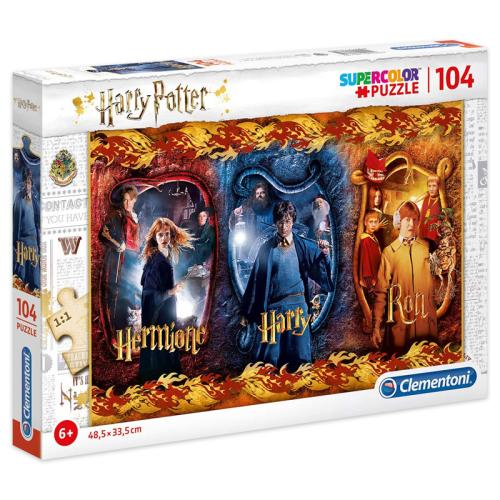 Harry Potter: Hermione, Harry, Ron, 104 db-os puzzle (Clementoni, 61885)