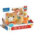 Elalvást segítő doromboló plüss cica (Baby Clementoni)