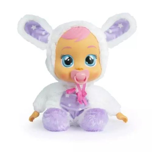 Cry Babies: Jó éjt! Coney, világító interaktív játékbaba, 30 cm