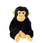 Fekete plüss csimpánz, 18 cm (Keel Toys)