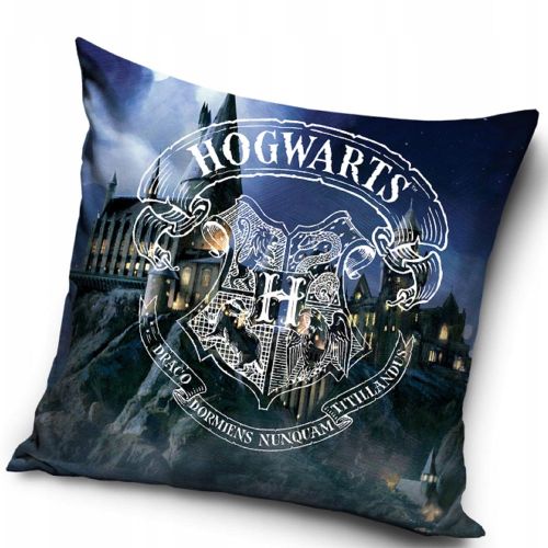 Harry Potter: Roxfort mintás díszpárnahuzat, 40x40 cm