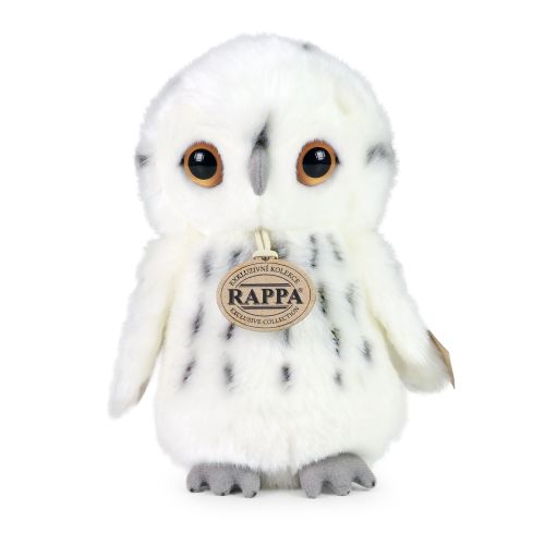 Plüss hóbagoly, 18 cm (Rappa)