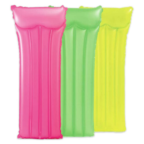 Neon felfújható matrac, 183 x 76 cm, többféle színben (Intex, 59717)