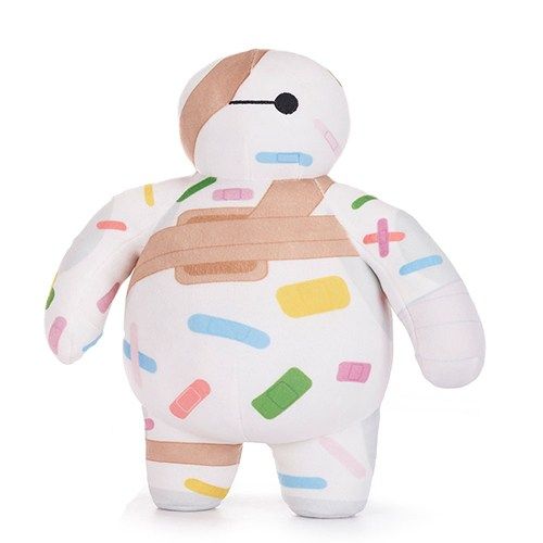 Hős6os: Ragtapaszos Baymax plüssfigura, 25 cm
