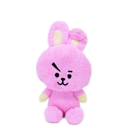 BT21: Cooky, a rózsaszín plüss nyúl, 26 cm (Jungkook karaktere)
