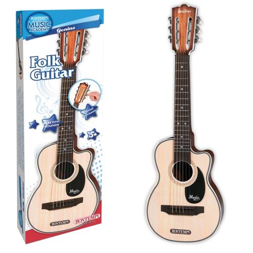 Klasszikus gitár fém húrokkal, 70 cm (Bontempi)