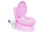 Wc alakú bili öblítés hanggal, rózsaszín