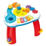 Labdák és formák zenélő készségfejlesztő bébiasztal (Winfun)