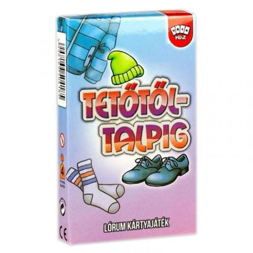 Tetőtől talpig lórum kártyajáték