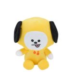 BT21: CHIMMY, a sárga kapucnis kiskutya plüss, 26 cm (Jimin karaktere)