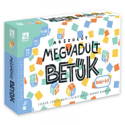 Abszolút megvadult betűk társasjáték