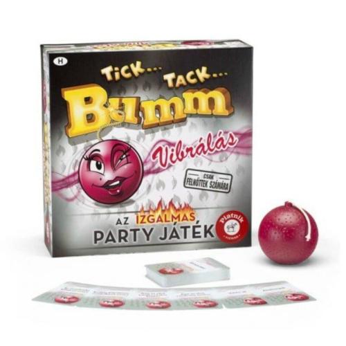 Tick Tack Bumm Vibrálás, sikamlós társasjáték felnőtteknek (18+)