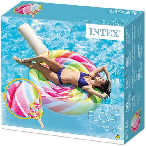 Intex Lollipop Float nyalóka alakú strand matrac 208x135cm (58753)