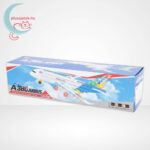 Airbus A380 elemes repülő fénnyel és hanggal doboza (38 cm)