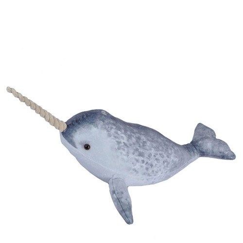 Átölelhető óriás plüss narvál, 60 cm (Wild Republic)