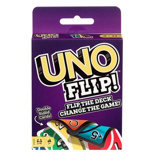 UNO Flip! - Kifordított dupla oldalú UNO kártya