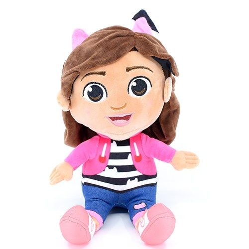 Gabby babaháza: Ülő plüs Gabi figura, 25 cm
