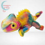 Élethű plüss kaméleon balról, 20 cm (Wild Republic)