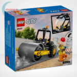 LEGO City 60401: Építőipari úthenger doboza, hátulról (Lego City: Great Vehicles)
