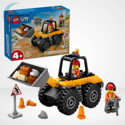 LEGO City 60450: Sárga kerekes rakodógép (Lego City Great Vehicles)