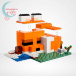 Lego Minecraft 21178: A rókaházikó, levehető tetővel