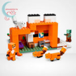 Lego Minecraft 21178: A rókaházikó, megépítve
