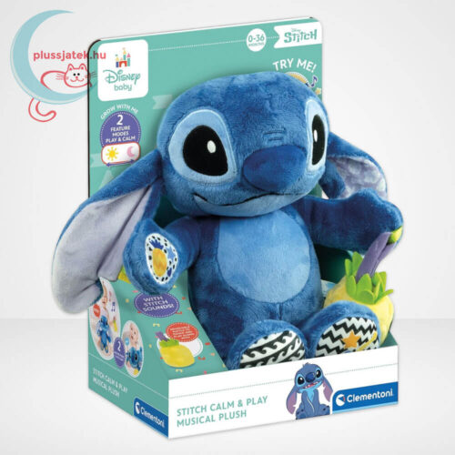 Lilo és Stitch: Interaktív Stitch plüss figura (Clementoni)