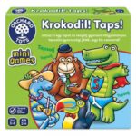 Krokodil taps: 32 db-os tapsolós gyorsasági fejlesztő játék (Orchard Toys)