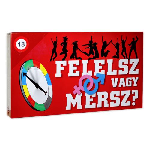 Felelsz vagy mersz? társasjáték felnőtteknek (18+)