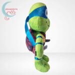 Tini nindzsa teknőcök: Leonardo plüss, kék maszkban, oldalról (30 cm)