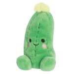 Vidám uborka plüssfigura, 13 cm (Aurora, Palm Pals)