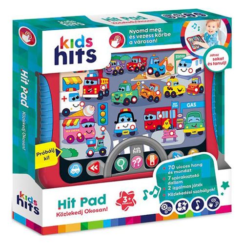Közlekedj okosan, magyarul beszélő interaktív tanulójáték (Hit Pad)