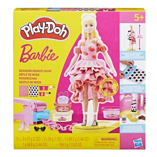 Play-Doh: Barbie divatbemutató gyurmakészlet