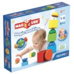 Geomag: Magicube Blocks Recycled, 8 db-os készségfejlesztő építőkocka