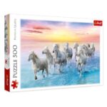 Vágtázó lovak, 500 db-os puzzle (Trefl)