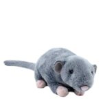 Élethű szürke plüss egér, 19 cm (Rappa) Élethű szürke plüss egér, 19 cm (Rappa)