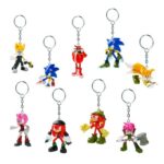 Sonic: Sonic Prime meglepetés minifigura kulcstartó, 7 cm