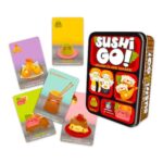Sushi Go! az ínyenc falatok izgalmas játéka, memóriafejlesztő stratégiai kártyajáték