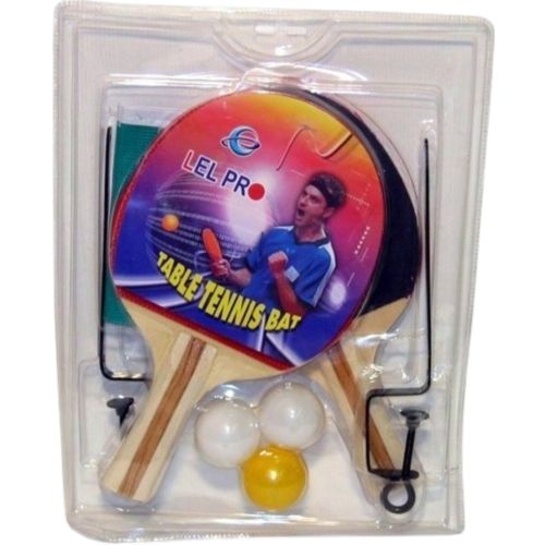 Pingpong ütő 2 darabos készlet hálóval és 3 db labdával