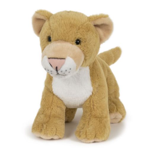 Élethű, álló plüss lány oroszlán kölyök, 33 cm (Semo, Softkids)