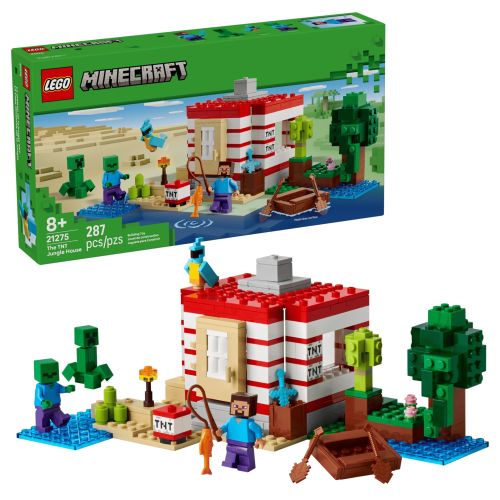 Dinamitház a dzsungelben (LEGO Minecraft, 21275)