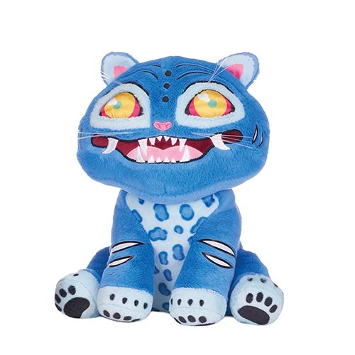 K-pop démonvadászok: Derpy a kék tigris plüssfigura, 30 cm