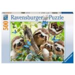 Lajhár selfie, 500 db-os puzzle (Ravensburger, 14790)