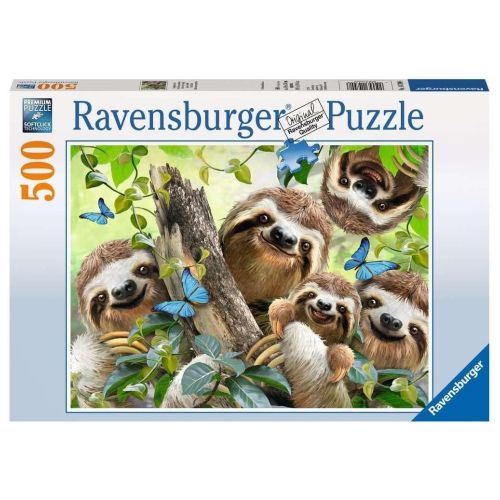 Lajhár selfie, 500 db-os puzzle (Ravensburger, 14790)